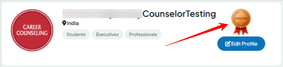 Counsellor Foundation Badge